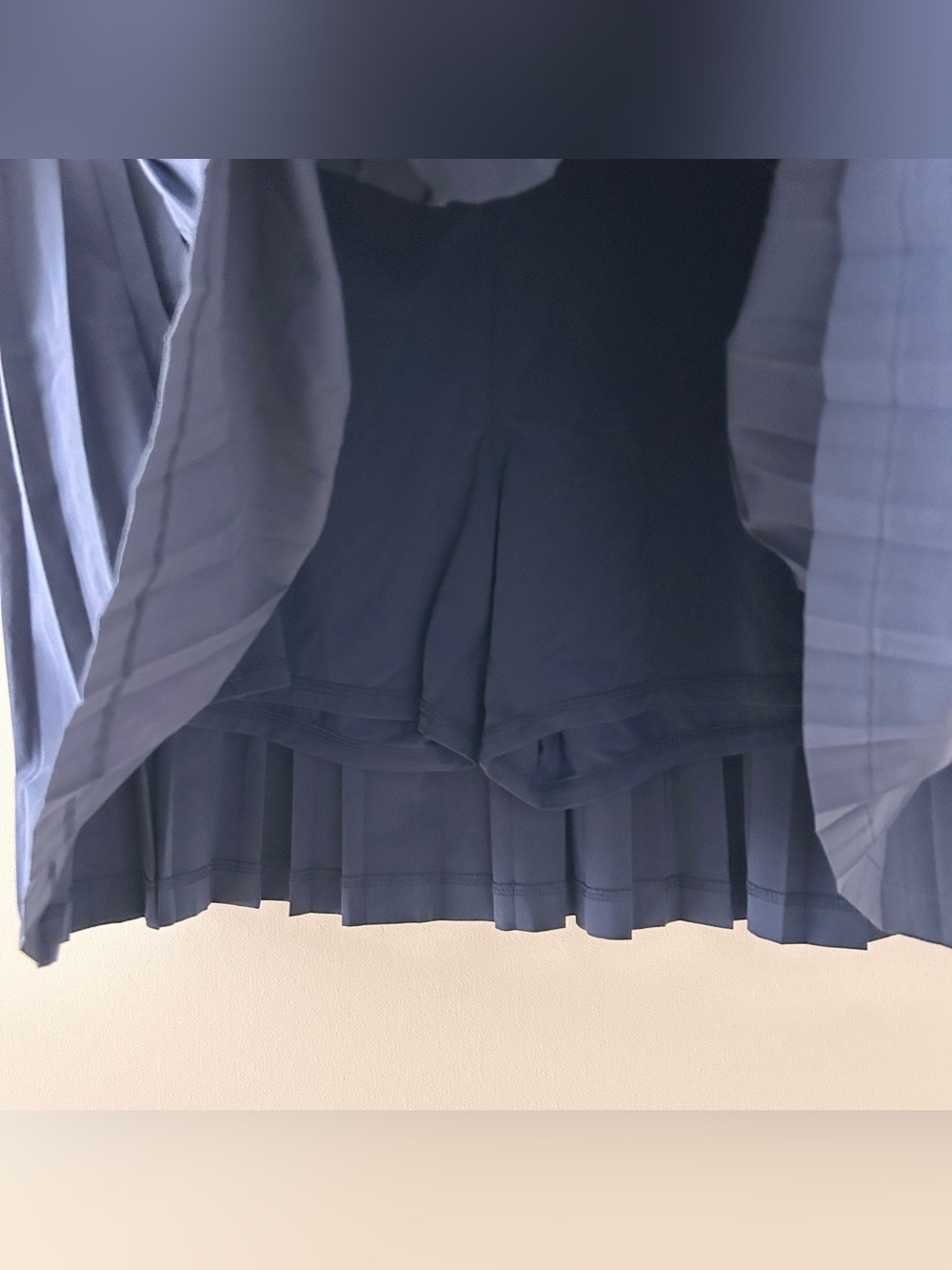 Lilly Pulitzer Makara Pleated Skort Tennis Skirt Pickle Navy UPF 50 NEW Size XL - Picture 5 of 11